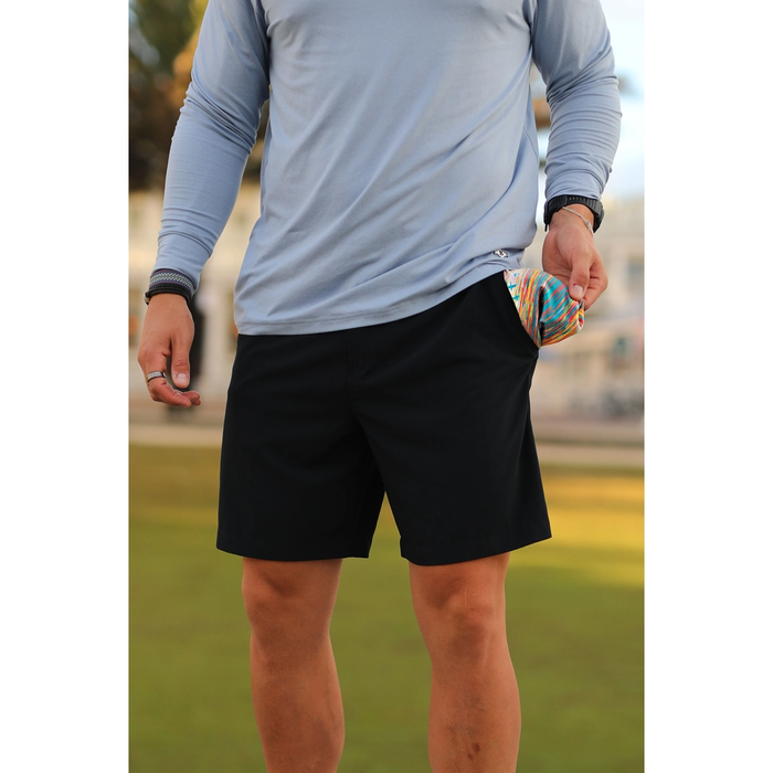 Burlebo Black Fly Duck Everyday Shorts